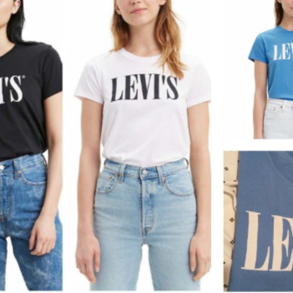 New! Women Ladies Girls Levi’s shirt select color size X XL XXL fast shipping! - Picture 2 of 9